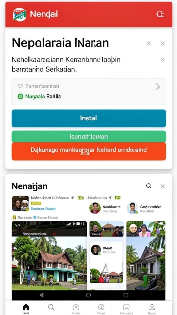 Tampilan antarmuka yang menarik dan intuitif.