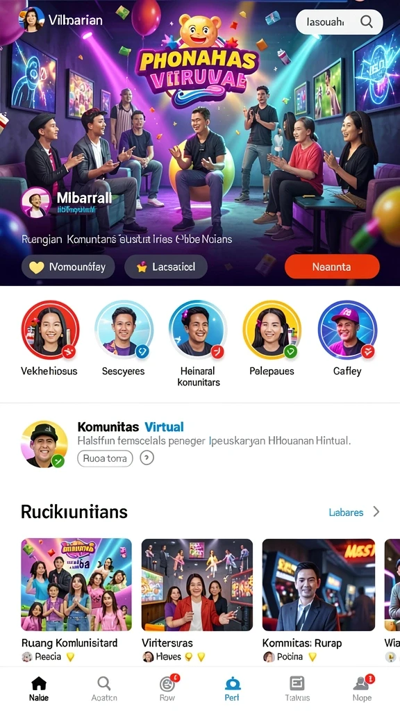 Karakter unik dengan keahlian yang berbeda.