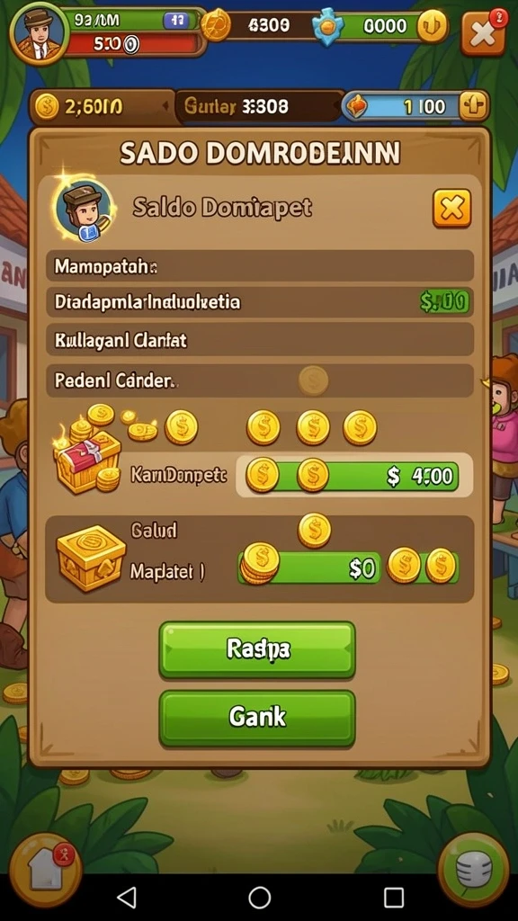 Mode permainan kompetitif yang menantang.