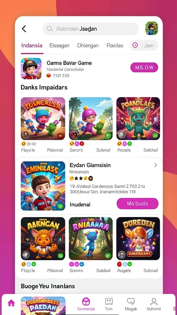 Level baru yang menantang untuk dieksplorasi.