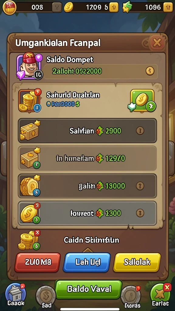 Screenshot menampilkan misi baru yang penuh tantangan.
