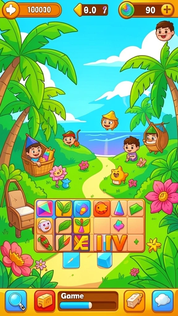 Screenshot menunjukkan tampilan antarmuka yang menarik dan user-friendly.