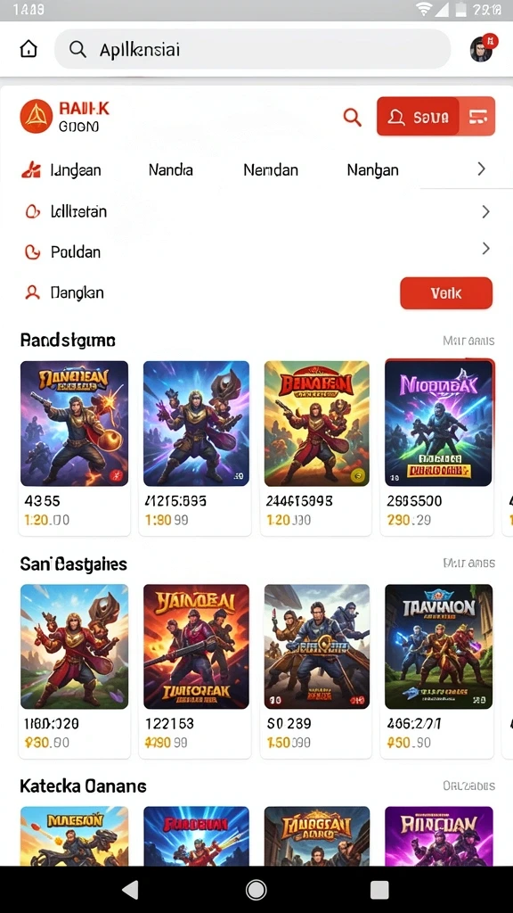 Mode permainan kompetitif yang menantang.