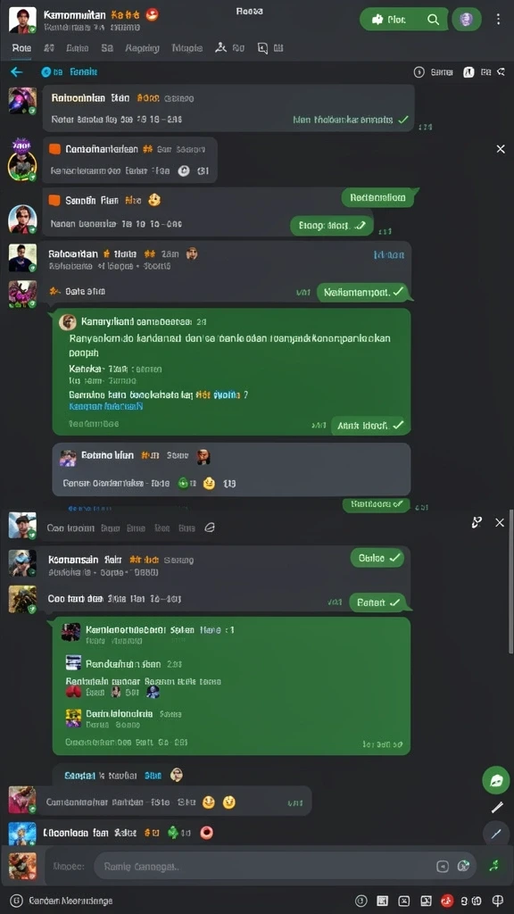 Tampilan antarmuka yang user-friendly dan mudah dipahami.