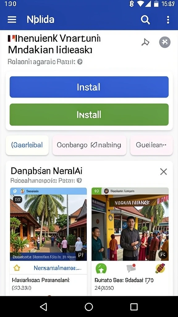 Antarmuka permainan yang bersih dan mudah digunakan.