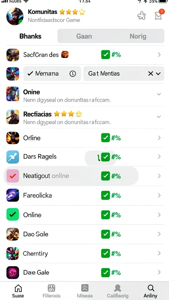 Tampilan antarmuka yang menarik dan user-friendly.