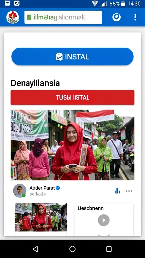 Tampilan antarmuka yang menarik dan mudah digunakan.