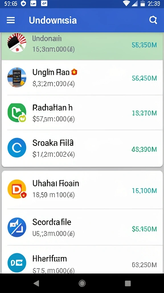 Berbagai pilihan permainan yang menantang untuk dijelajahi.