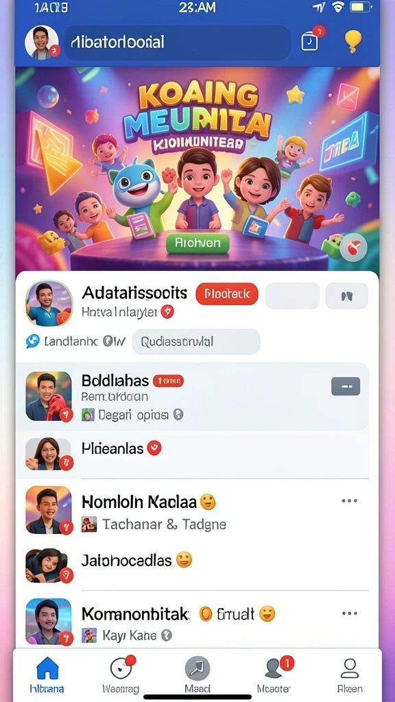 Tampilan utama aplikasi MULIATOTO yang menarik.