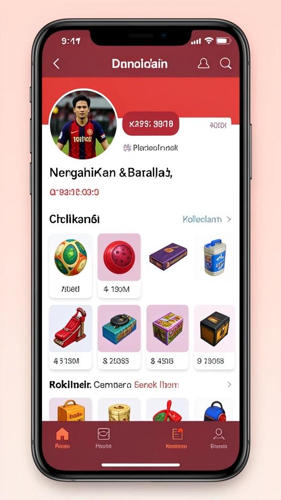 Tampilan antarmuka pengguna yang menarik dan intuitif.