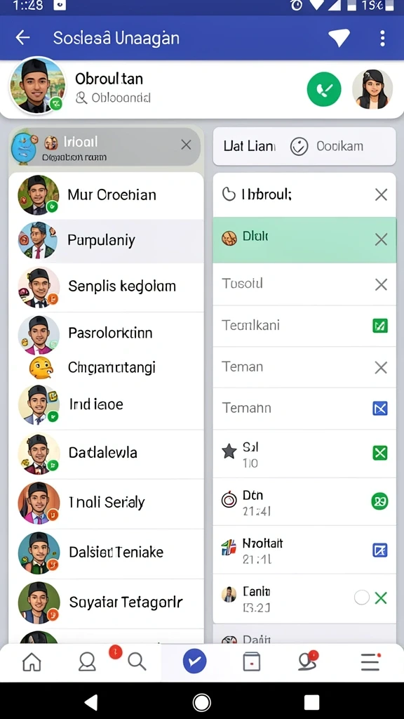 Tampilan antarmuka yang menarik dan user-friendly.