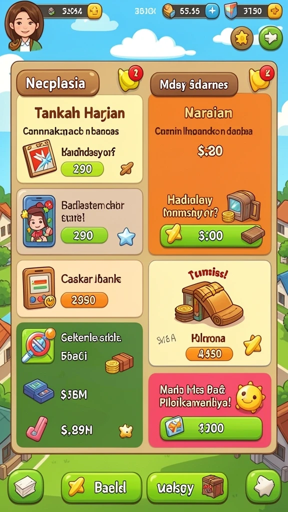 Pengalaman bermain yang seru dengan tantangan menarik.