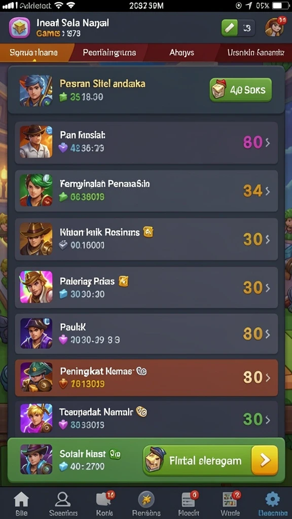Bonus menarik yang meningkatkan semangat bermain.