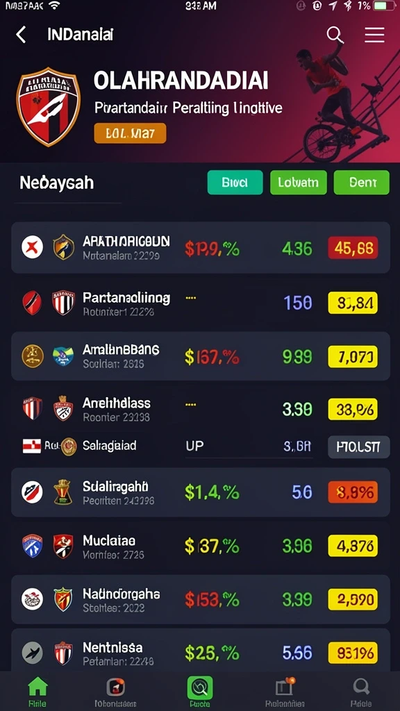 Level penuh warna yang menantang dan menarik.