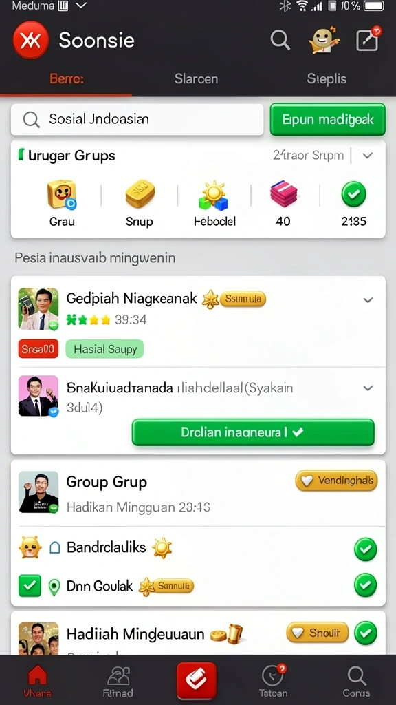 Tampilan awal SOV777 yang menarik dan user-friendly.