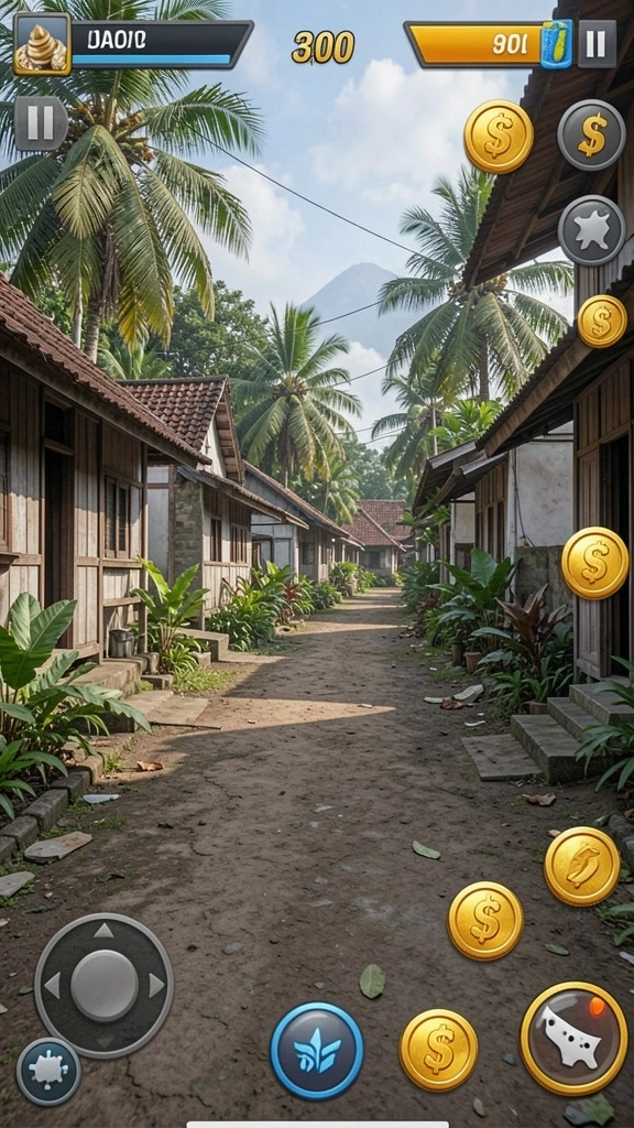 Fitur interaksi dengan pemain lain yang seru.