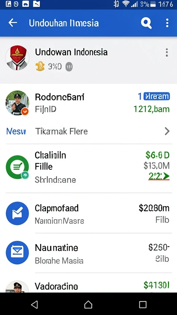 Tampilan karakter pegulat sumo yang menarik.