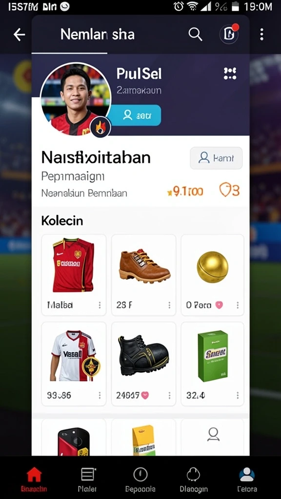 Fitur leaderboard untuk bersaing dengan pemain lain.