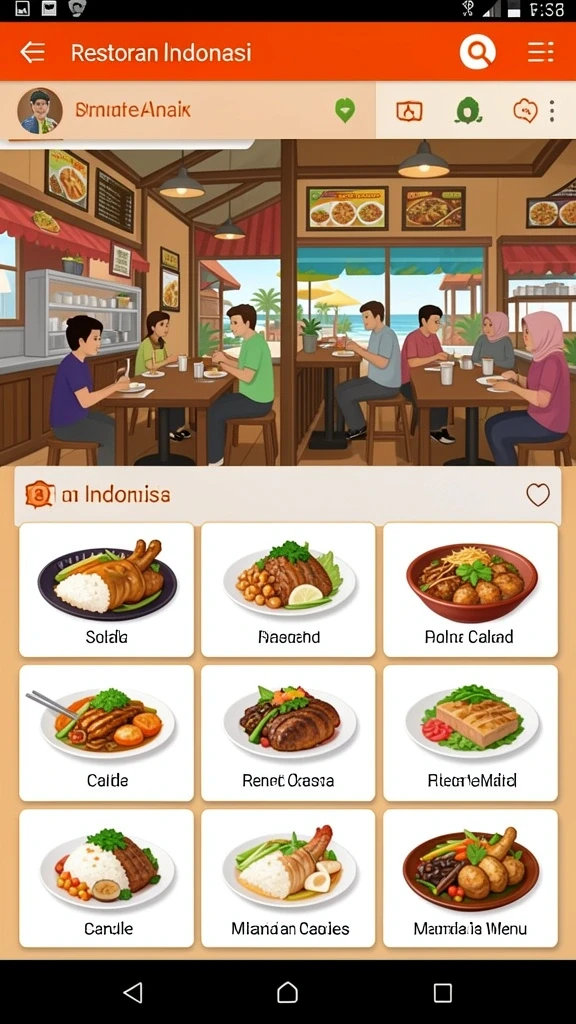 Lingkungan permainan yang beragam dan menarik.